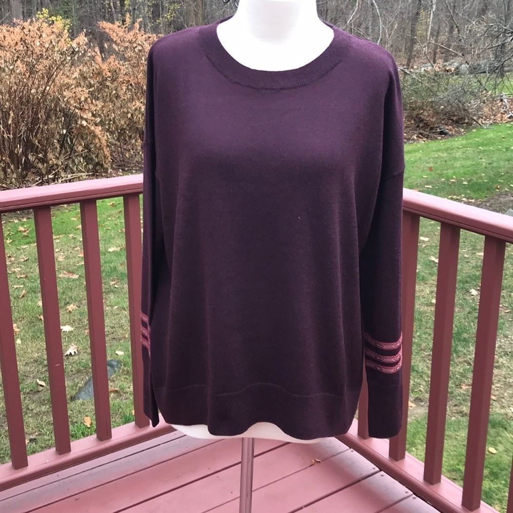 NWT! SMARTWOOL Size M shadow pine crew sweater